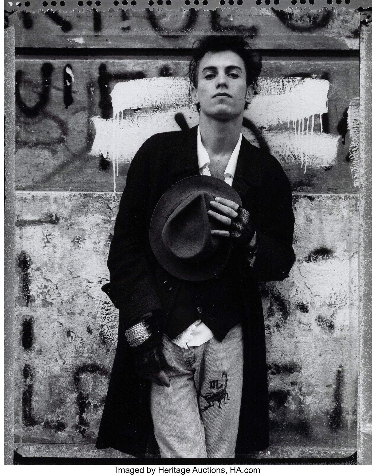 Marsha Burns (American, b. 1945) Alessandro, Rom: Marsha Burns (American, b. 1945) Alessandro, Rome, 1987 Gelatin silver print 18 x 14-3/8 inches (45.7 x 36.5 cm) (image) 20 x 1