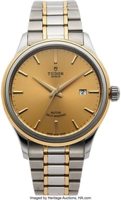 54012: Tudor Steel And Gold Wristwatch Ref: 12703 Case