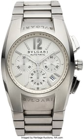 54015: Bvlgari EG40SCH Ergon Chronograph Steel Automati