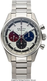 54018: Zenith Stainless Steel El Primero Final Edition