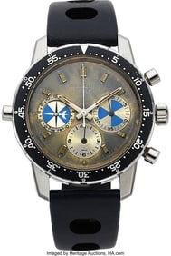 54022: Tag Heuer, Extremely Rare and Desirable Mareogra