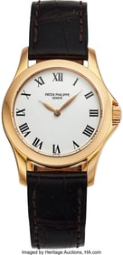 54076: Lady's Patek Philippe Calatrava 18K Rose Gold, 4