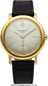 54084: Patek Philippe Gold Automatic Calatrava Ref.. 34