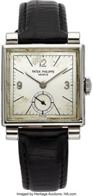 54087: Patek Philippe, Very Rare Ref. 1485 Stainless St