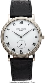 54090: Patek Philippe, Ref. 3919 White Gold Calatrava,