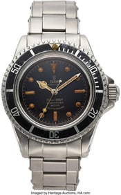 54108: Tudor Submariner Ref. 7928 Stainless Steel Wrist