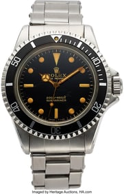 54111: Rolex, Exceptional Ref. 5513 Submariner, Gloss G