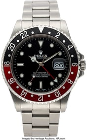 54113: Rolex GMT Master Ref. 16710 "Coke" circa 2000 Wr