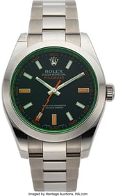 54118: Rolex Milgauss, Ref. 116400V Wristwatch Circa 20