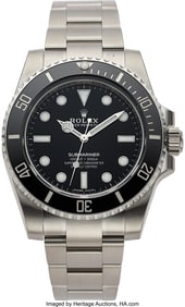 54120: Rolex, Stainless Steel Submariner Ref. 114060 Fu
