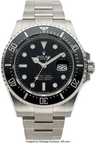 54122: Rolex, Ref. 126600 Sea-Dweller Oystersteel Unuse