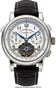 54152: A. Lange & Söhne, Highly Important Platinum Tou