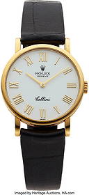 Rolex Cellini 18K Yellow Gold 5109 Roman Dial C: Rolex Cellini 18K Yellow Gold 5109 Roman Dial Case: 26 mm, 18K yellow gold, A777262 Dial: white Roman gold markers, 18K yellow gold Dauphine hands Movement: Rolex&c