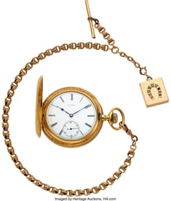 54210: Patek Philippe & Co. 18k Gold Hunters Case, 14k