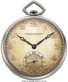 54217: Vacheron Constantin, Fine Platinum & Diamond Poc