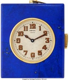 54219: Cartier France, Lapis Lazuli Minute Repeater Tra