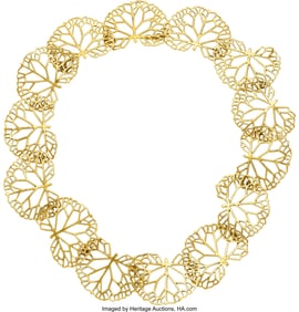 55013: Angela Cummings Gold Necklace Metal: 18k gold M