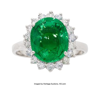 55018: Paraíba-Type Tourmaline, Sapphire, White Gold