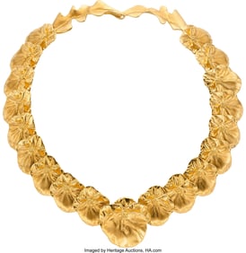 55089: J. Gabriel Gold Necklace Metal: 14k gold Marked
