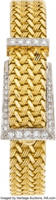 55116: Swiss Diamond, Platinum-Topped Gold, Gold Cover