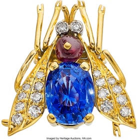 55127: Péry et Fils for Van Cleef & Arpels Ceylon Sapp