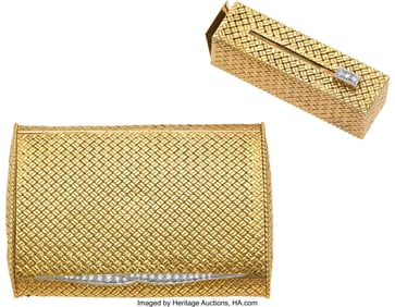 55165: Van Cleef & Arpels Diamond, Platinum, Gold Lips