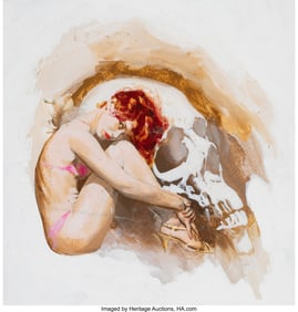 17052&colon; Barye Phillips &lpar;American&comma; 1924-1969&rpar; Death Is Th