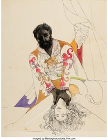 17068&colon; Milton Glaser &lpar;American&comma; 1929-2020&rpar; Othello pape