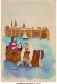 17070&colon; Seymour Chwast &lpar;American&comma; b&period; 1931&rpar; Our Mutual Fr