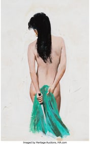 17079&colon; American Artist &lpar;20th Century&rpar; Throne of Satan p