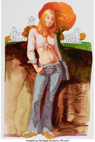 17090&colon; Howard Rogers &lpar;American&comma; b&period; 1932&rpar; The Tease pape