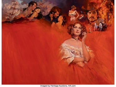 17101&colon; American Artist &lpar;20th Century&rpar; Lily Cigar paperb