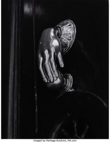 39038: Todd Webb (American, 1905-2000) Door Knocker, Sa