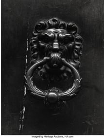 39039: Todd Webb (American, 1905-2000) Door Knocker, Av