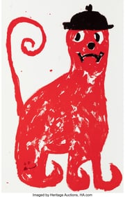 43031&colon; Szabolcs Bozó &lpar;b&period; 1992&rpar; Red Lilly&comma; 2020 Lithogr