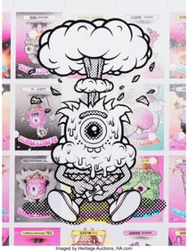 43042&colon; Buff Monster &lpar;b&period; 1979&rpar; Untitled&comma; 2019 Screenprin