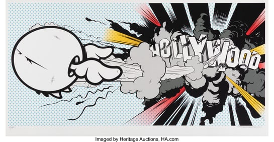 43076&colon; D&ast;Face &lpar;b&period; 1978&rpar; Hollywood Boom&comma; 2014 Screenprin