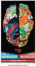 43095&colon; Tristan Eaton &lpar;b&period; 1978&rpar; Mayweather vs&period; McGregor&comma;