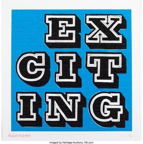 43106&colon; Ben Eine &lpar;b&period; 1970&rpar; Exciting &lpar;Osaka Edition&rpar;&comma; 202