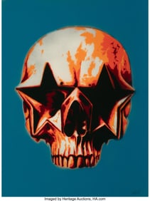 43108&colon; Ron English &lpar;b&period; 1959&rpar; Star Skull&comma; 2013 Spray pai
