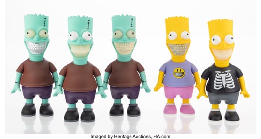 43109&colon; Ron English &lpar;b&period; 1959&rpar; Bart Grin&semi; Treehouse of Ho