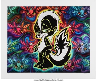 43112&colon; Ron English &lpar;b&period; 1959&rpar; Punk Skunk&comma; 2017 Giclée p