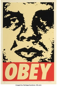 43127&colon; Shepard Fairey &lpar;b&period; 1970&rpar; Obey Icon&comma; 2005 Screenp