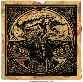 43140&colon; Shepard Fairey &lpar;b&period; 1970&rpar; Wipe Out HPM&comma; 2011 Scre