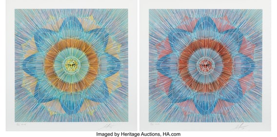 43151&colon; Shepard Fairey X Kai and Sunny Kai and Sunny X S