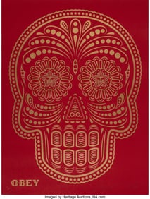 43152&colon; Shepard Fairey X Ernesto Yerena Day of the Dead 