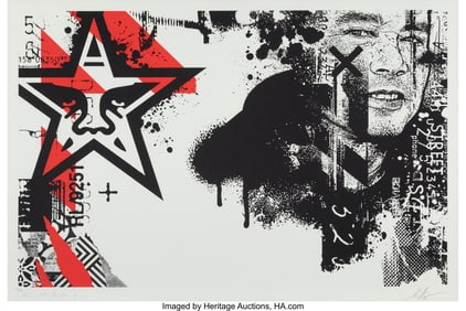 43159&colon; Shepard Fairey X WK WK&sol;Shepard Portrait&comma; 2023 Sc