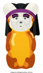 43174&colon; fnnch &lpar;b&period; 1986&rpar; Sister Bear&comma; 2021 Spray paint an