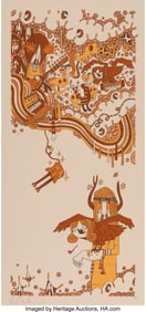 43175&colon; Pete Fowler &lpar;b&period; 1969&rpar; Gwyn&comma; 2009 Screenprint in 