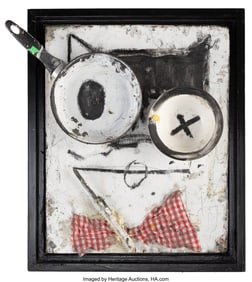 43195&colon; Greg Haberny &lpar;b&period; 1976&rpar; Cat&comma; 2015 Acrylic&comma; melted